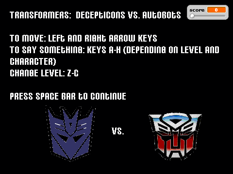(VERY OLD - RESHARE) Decepticons vs. Autobots