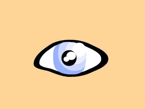 Drawing of A Color Changing Eye