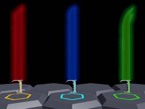 3D Contest #7 entry: sci-fi Swords
