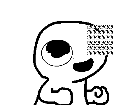 click on fsjal's face to change it