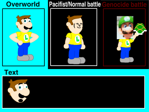 Luigi Fan is an Official Hotel Mario Tale Character!