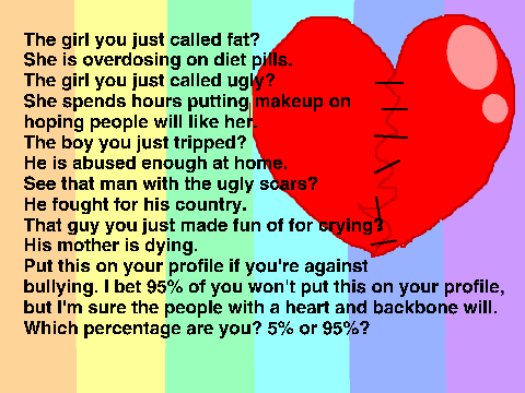 Stop Bullying please