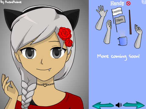 Anime Character Maker (girl) Red
