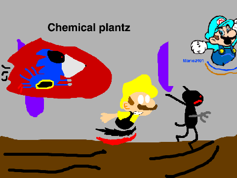 Add urself running from Metal sonic! 