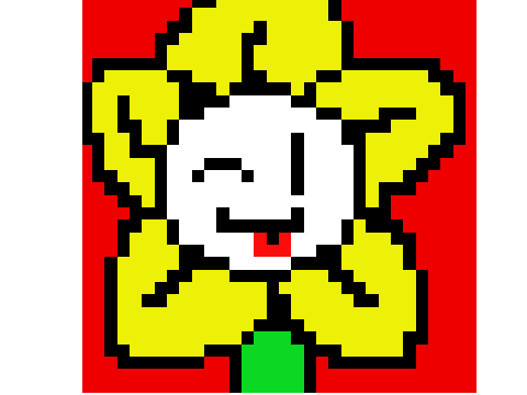 Flowey Art