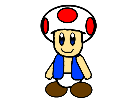 Toad_Fan24's Drawn Toad!