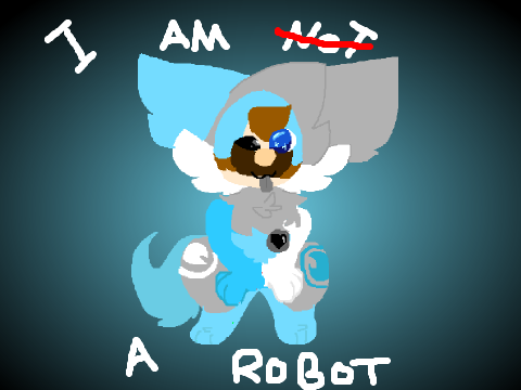 I am n̶o̶t̶ a robot || Drawing process