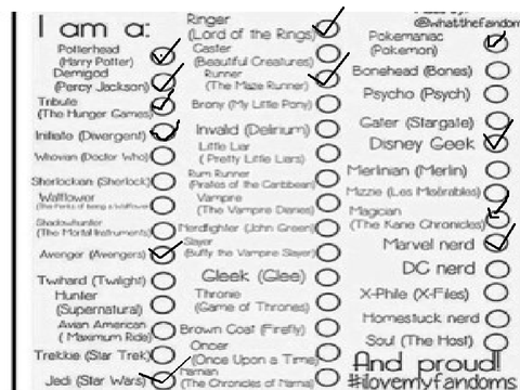 SHARE YOUR FANDOMS!!!!!!!! remix