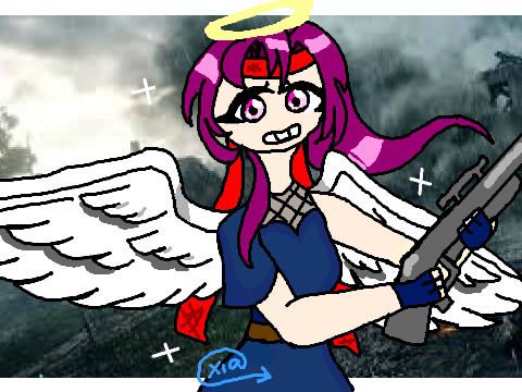 ✩ DTT || Angel with a Shotgun