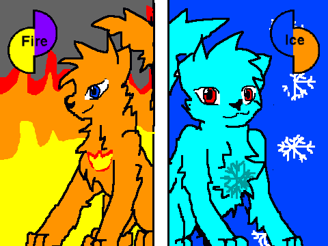 Together, We're Unstoppable coloring contest Fire 'n Ice