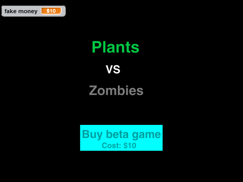 Plants Vs Zombies beta (on Scatch) remix