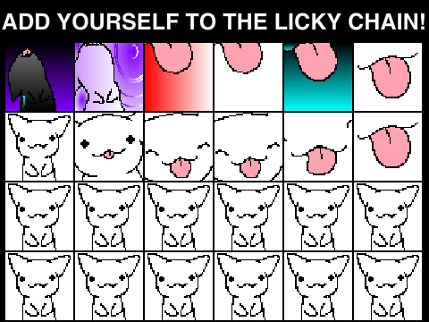 Add Yourself to the Licky Chain!