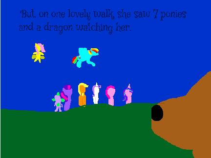 The ponies and the fox