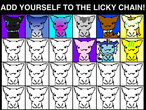 Add Yourself to the Licky Chain! YAY remix remix