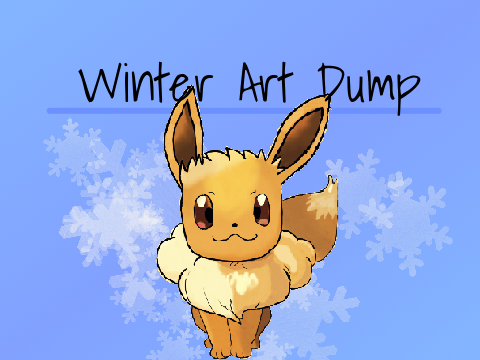 Winter Art Dump