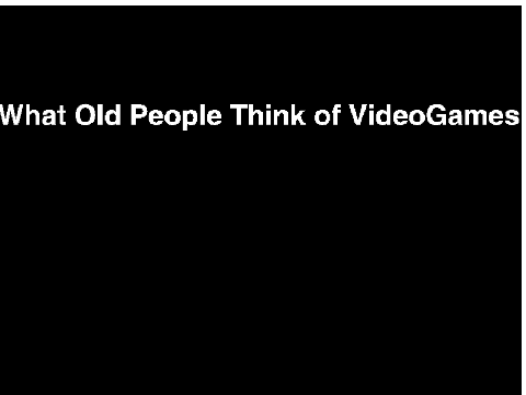 videogames for elders