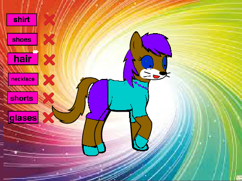 dress up a pony!