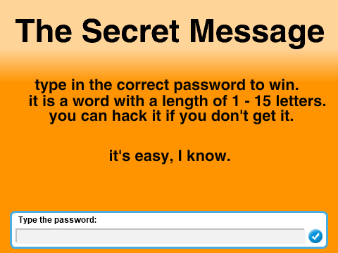 The Secret Message