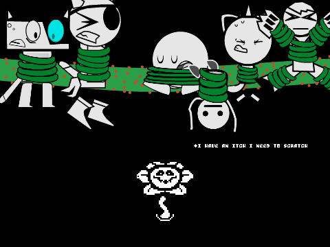 Add Yourself Trapped in Flowey's Vines! (Daste08)