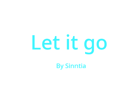 Let it go