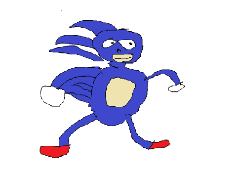 Sanic animation set