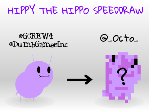Hippy the Hippo SpeedDraw