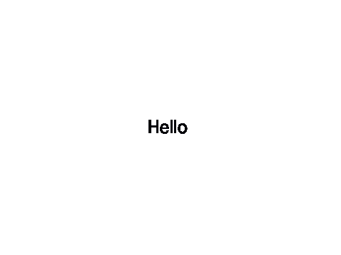 hello