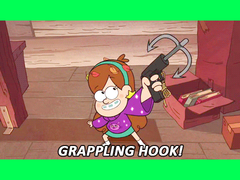 Mabel Pines- Grappling Hook!