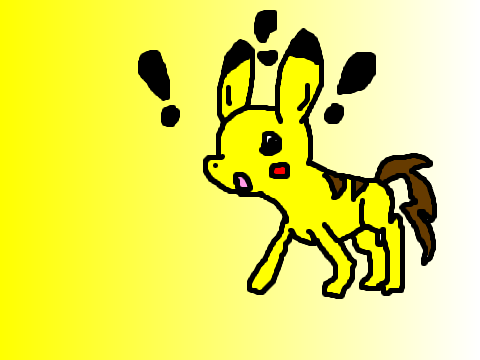 My version of a Pikachu pony