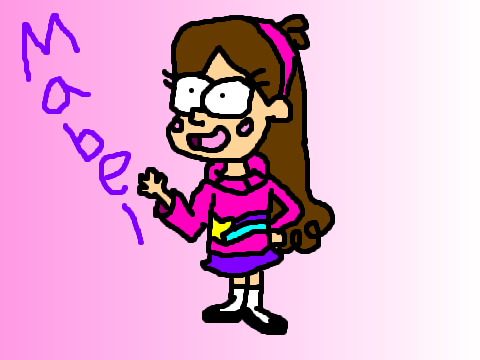 Mabel Drawing!
