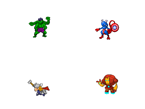 Pokemon Avengers Sprite Pack