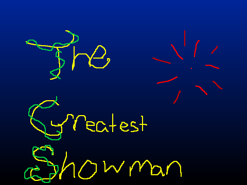 THE GREATEST SHOWMAN!!!