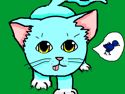 Time For Dinner Colouring Contest- EMCKitty's Entry!