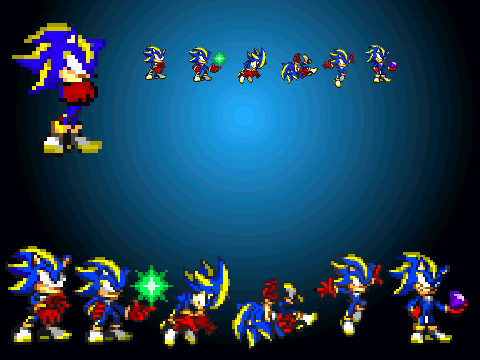 Z Sprites for Gogeta