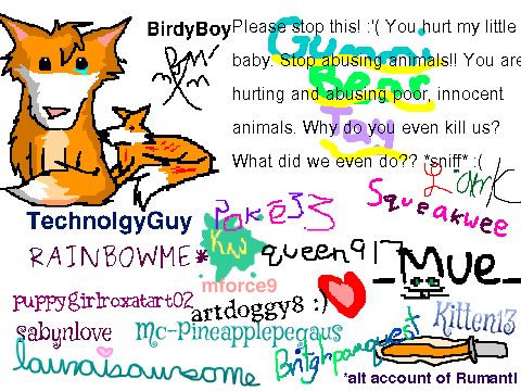 Sign if You're Against Animal Cruelty!