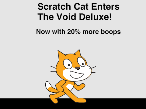 Scratch Cat Enters The Void Deluxe
