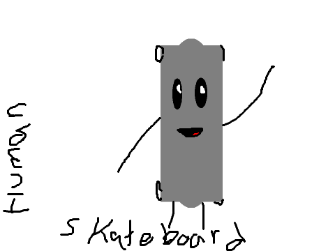 HUMAN SKATEBOARD