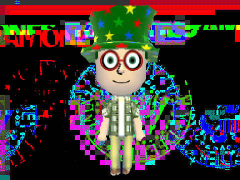 Add yourself in Glitchy World