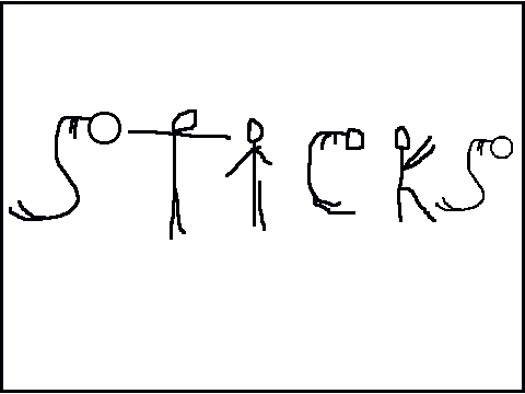 Sticks - Rock! Paper! Scissors!