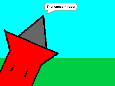 The random race story that is also random.