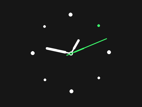 Hi-Tech Clock