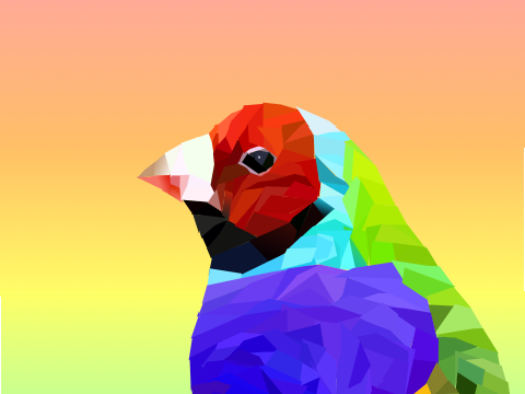 Bird Polyart