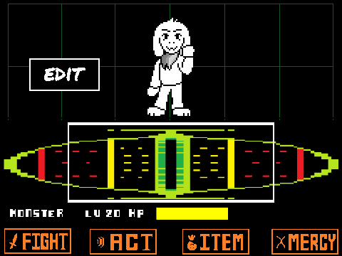 Asriel Dreemurr Genocide Fight Battle