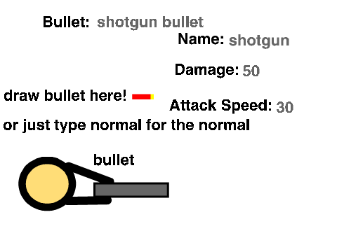 make a gun for zs must read desc