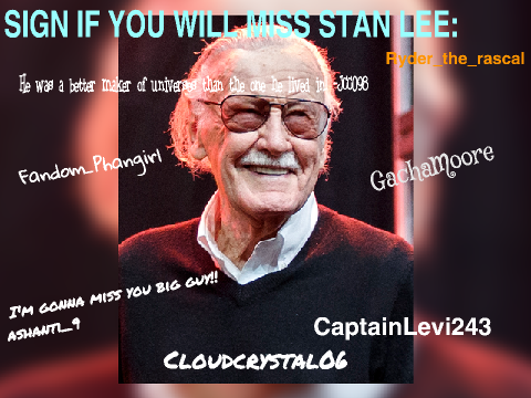 R.I.P Stan Lee... remix remix remix remix remix remix