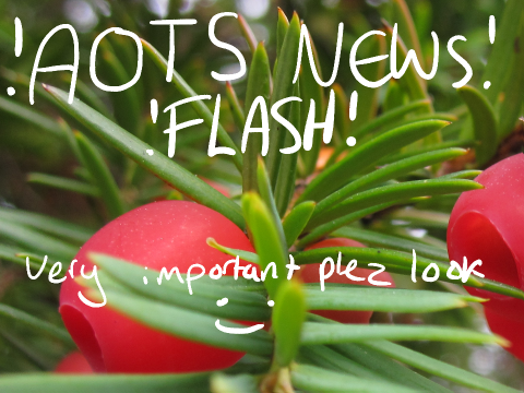 !!!!! AOTS NEWS FLASH !!!!!