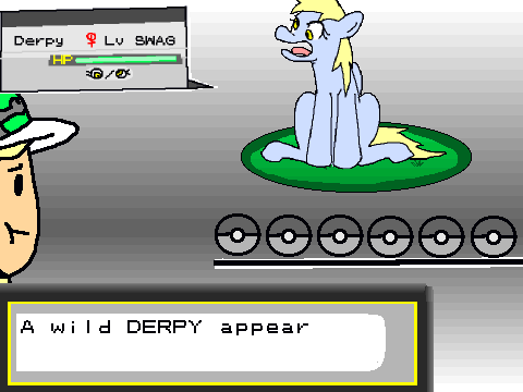A wild Derpy appears!