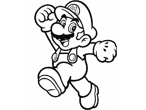 Mario coloring contest-2