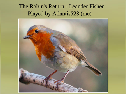 Piano - The Robin's Return