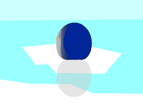 3D penguin